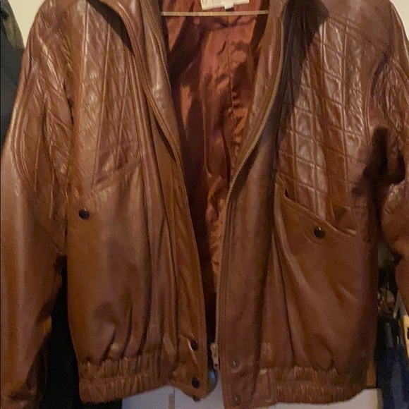 Georgetown Leather Design coat small/large size - Picture 4 of 4